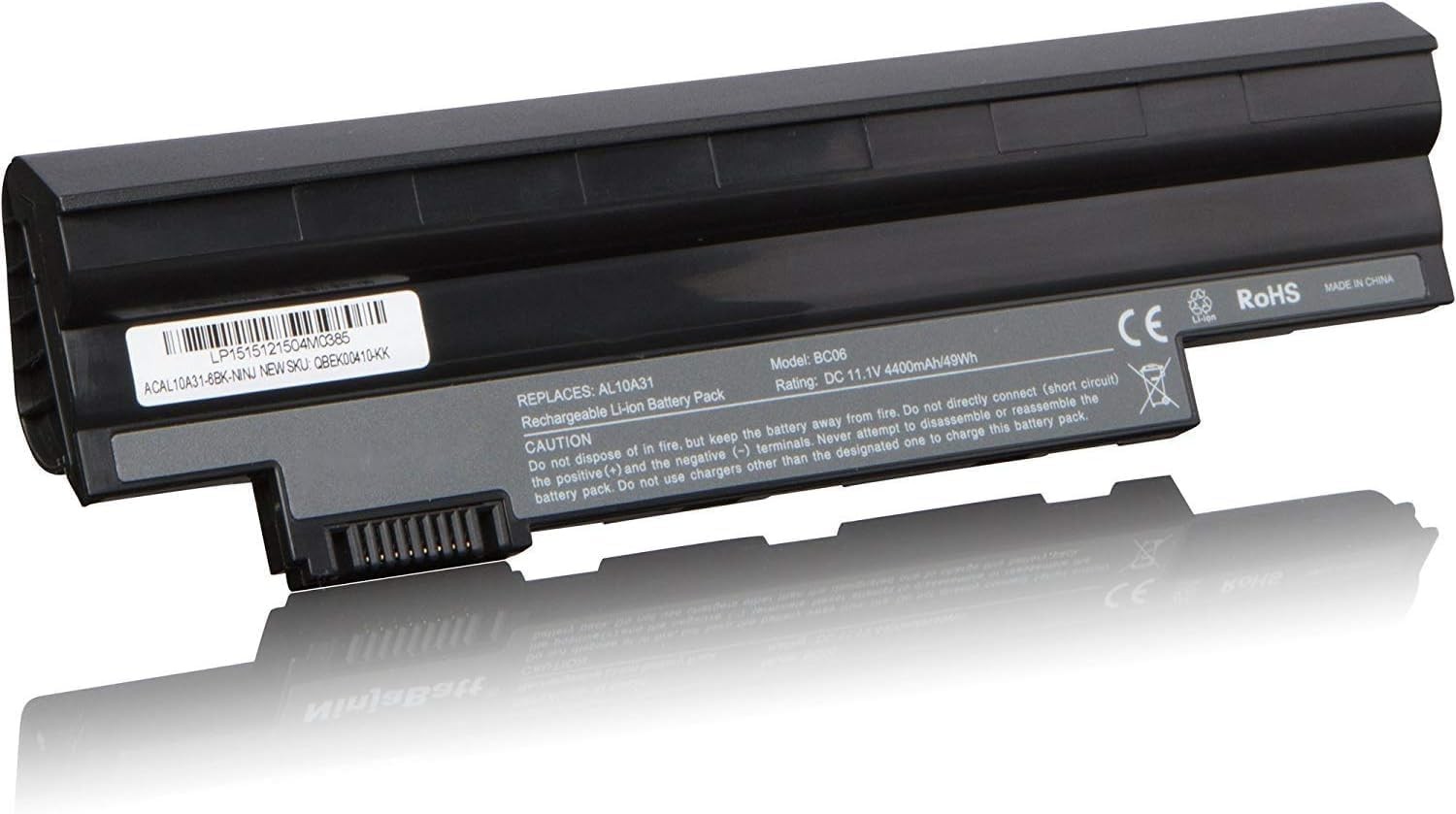 AL10A31 AL10B31 Laptop Battery Compatible with ACER Aspire One 522 AO522 AOD255