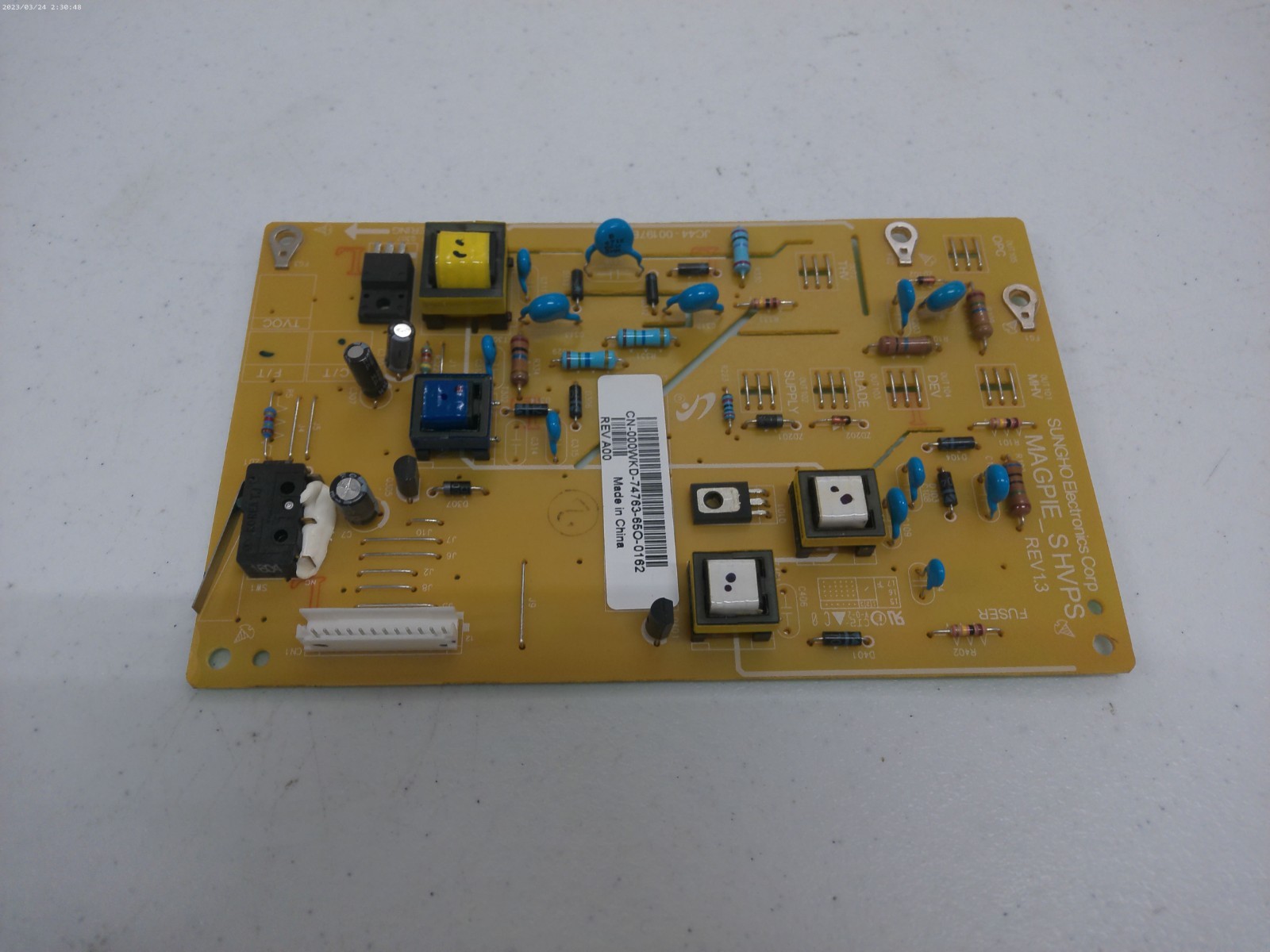 Dell OEM B2375DNF High Voltage Power Supply Board JC44-00197B BIA01 00WKD