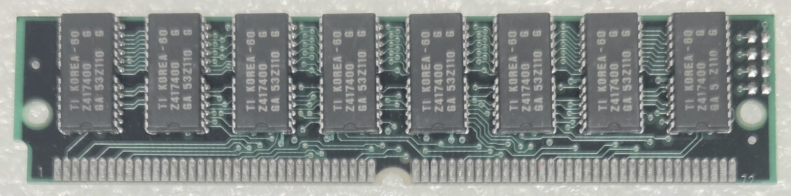 TI 16MB FPM RAM SIMM 4Mx32 72-pin 60ns Memory Z417400-60