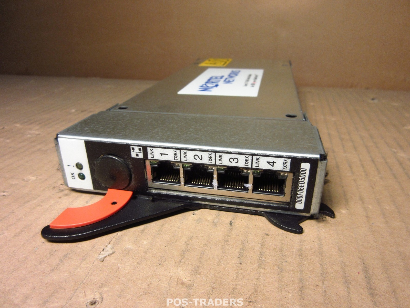 IBM 73P9044 Nortel Layer 2-7 4 Port Gigabit Ethernet Switch PULLED FROM 8677-PBV