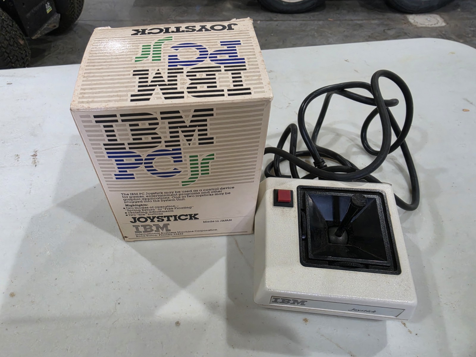 Vintage New Old Stock  / NOS Sealed IBM PC Jr. Gaming Joystick Computer - Japan