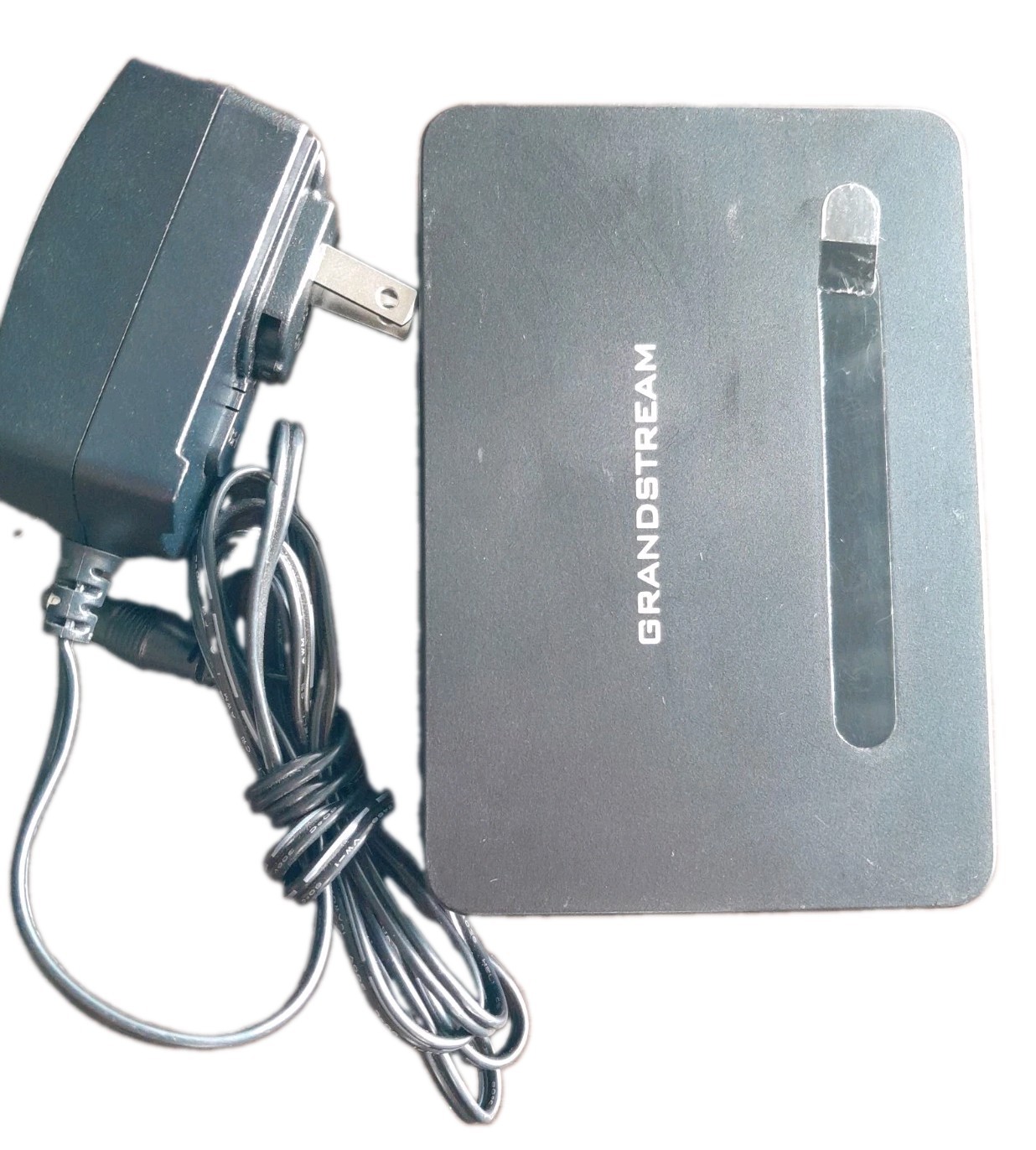 Grandstream HT812 2-Port ATA with Powerful 2-Port ATA Gigabit NAT Router W/adapt