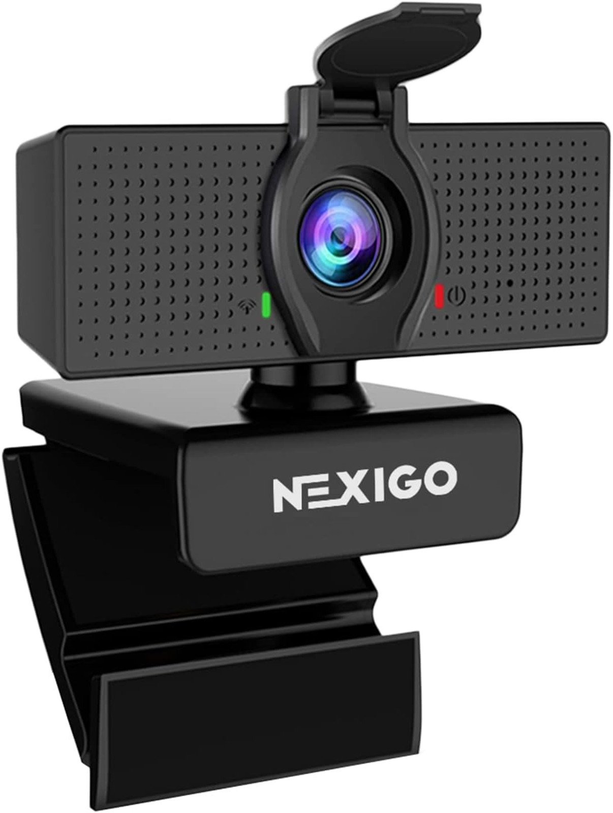 NexiGo N60 1080P Webcam with Microphone, Software Control & Privacy Cover, USB