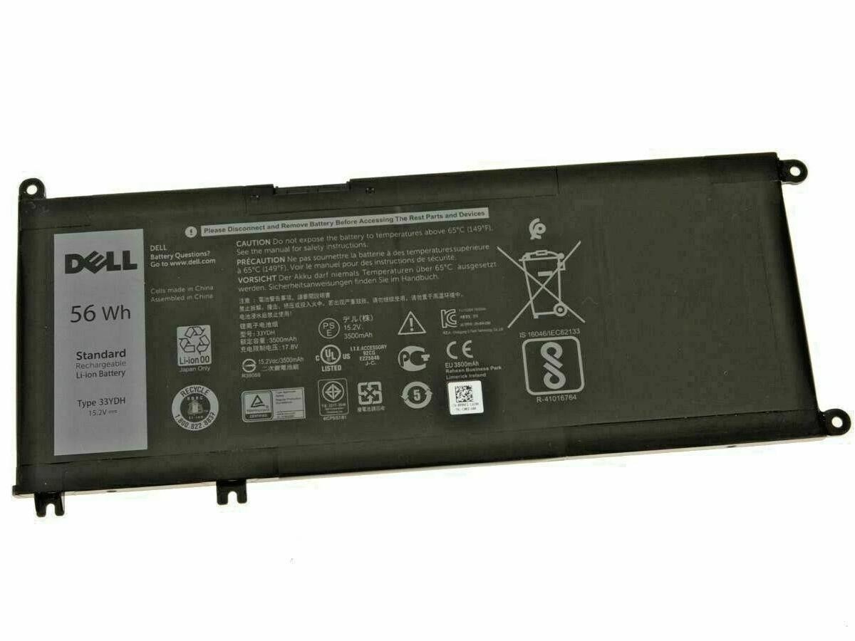 Genuine 33YDH Battery Dell Latitude 3380 3480 3490 3590 Inspiron 15 17 7773