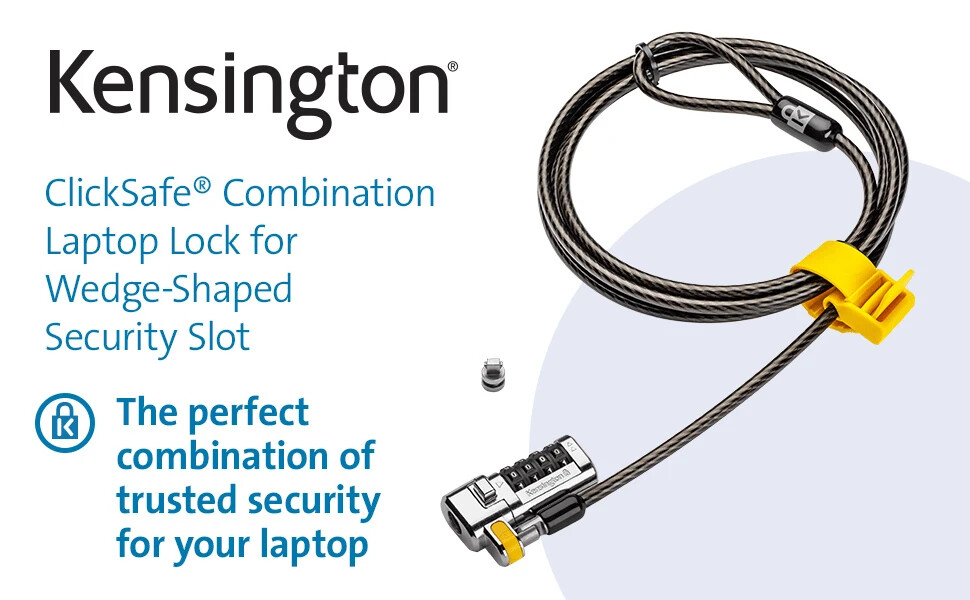 Kensington ClickSafe Notebook / Laptop Combination Locks (BRAND NEW)