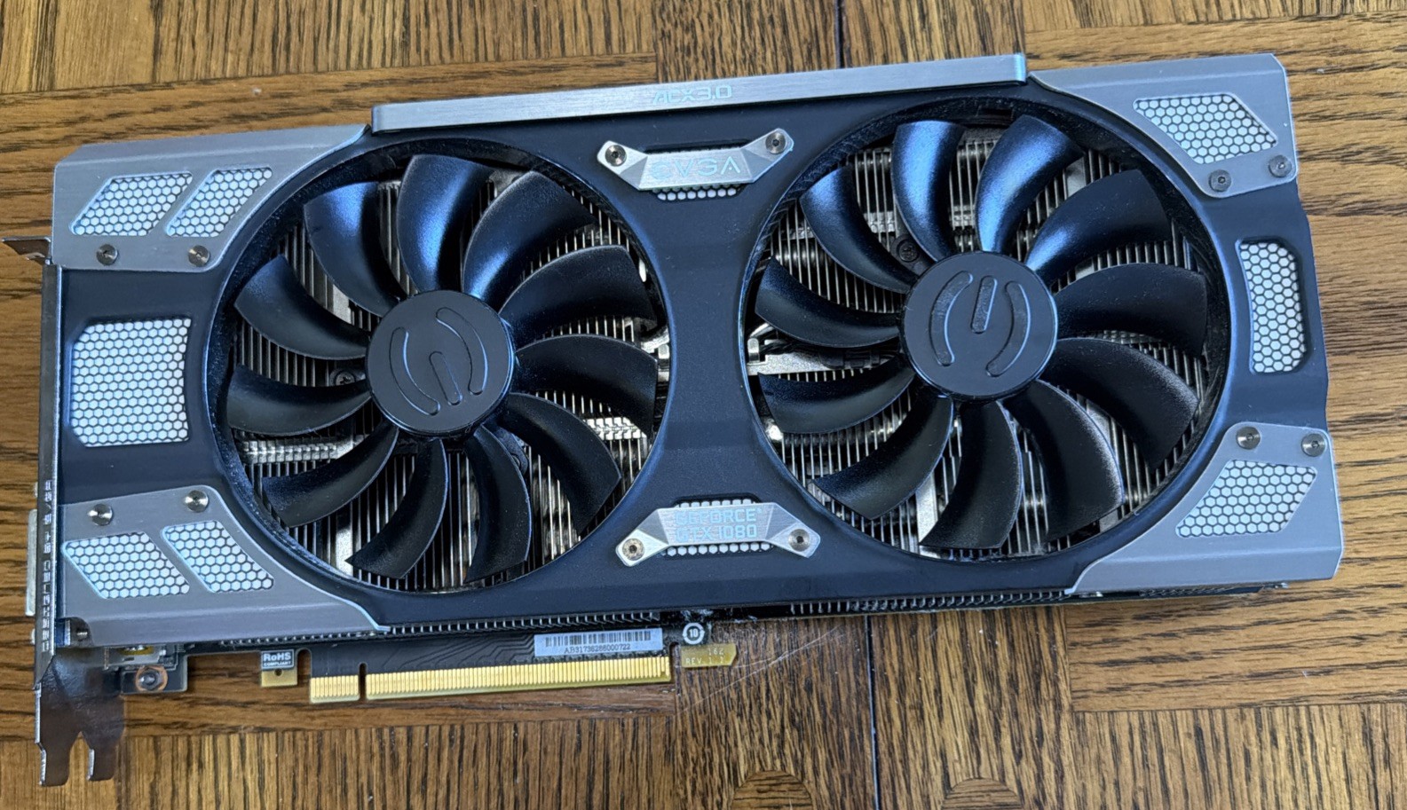 EVGA NVIDIA GeForce GTX 1080 FTW Gaming 8GB ACX 3.0 GPU 08G-P4-6286-KR -UNTESTED