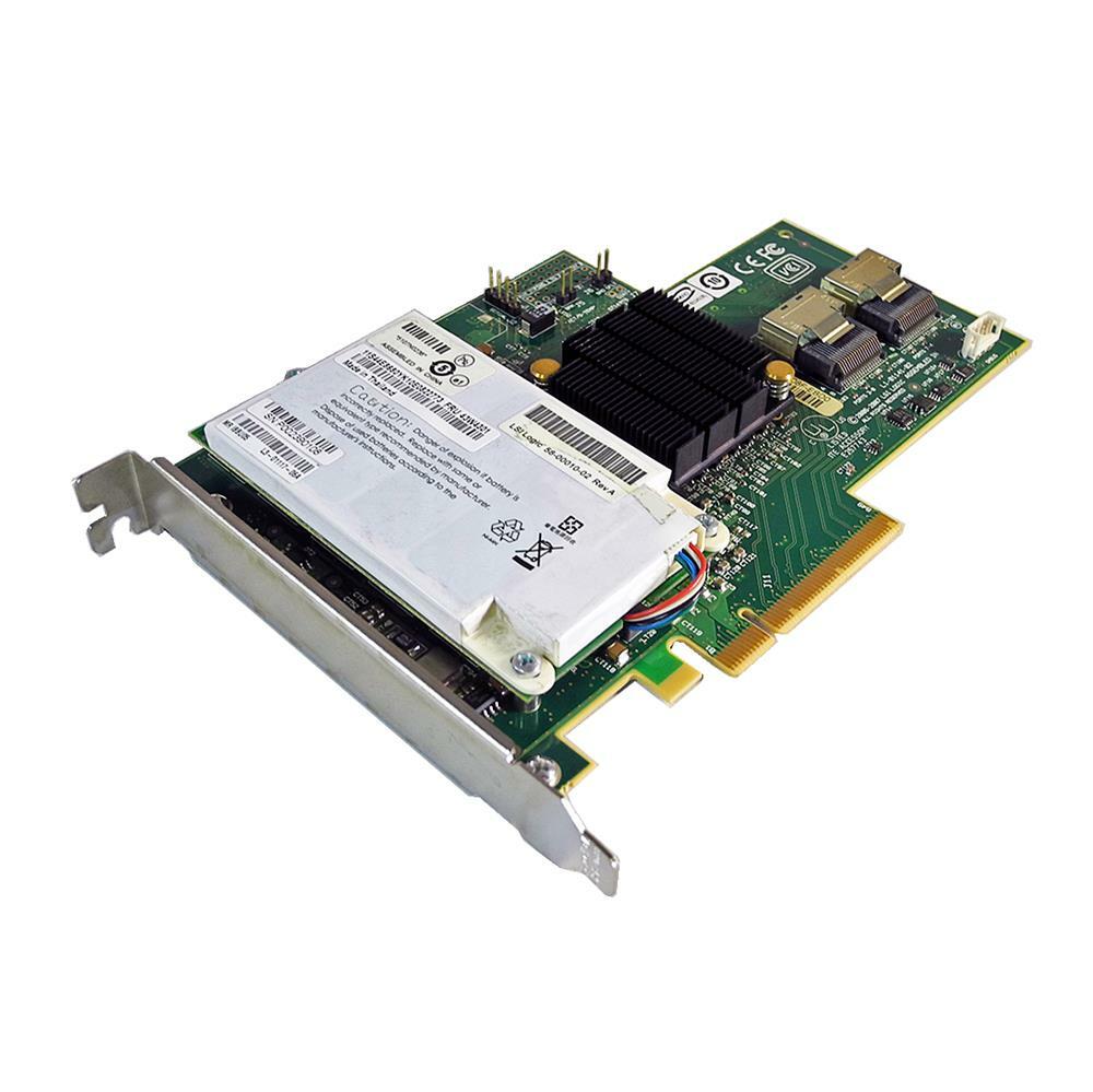 LSI IBM MR SAS 8708E 3Gb/s PCIe x8 RAID Controller +BBU +SAS Cable FRU 43W4297