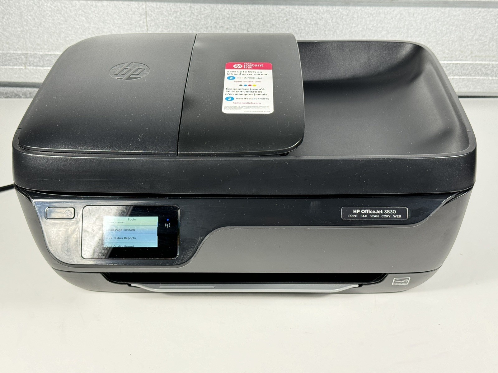 HP OfficeJet 3830 All-in-One - Tested *No Ink