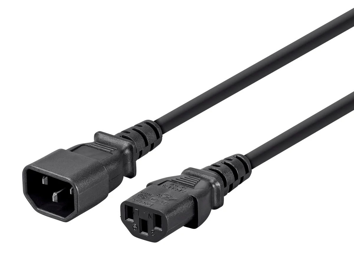 Monoprice 14AWG Power Extension Cord 10ft 3 Conductor PC Power