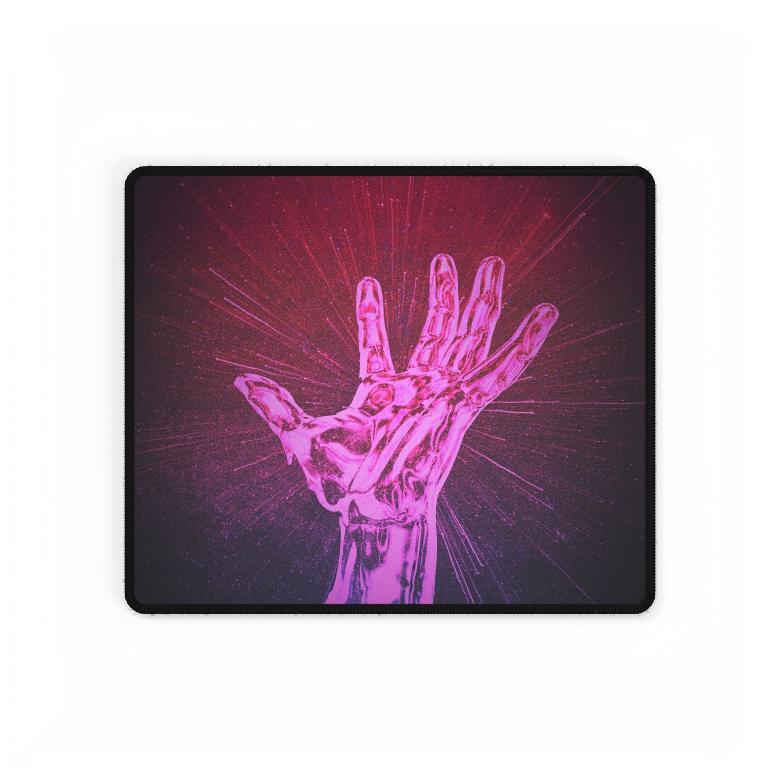 Hand of the Stars Mystical Nebula Galaxy Desk Mat Mousepad