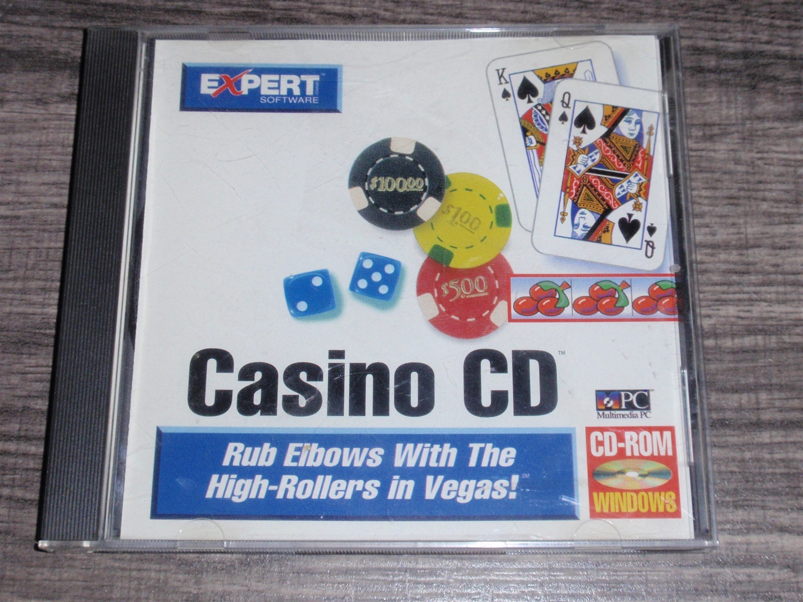 Expert Casino CD PC CD-ROM Expert Software 1995 game compilation for Windows 3.1