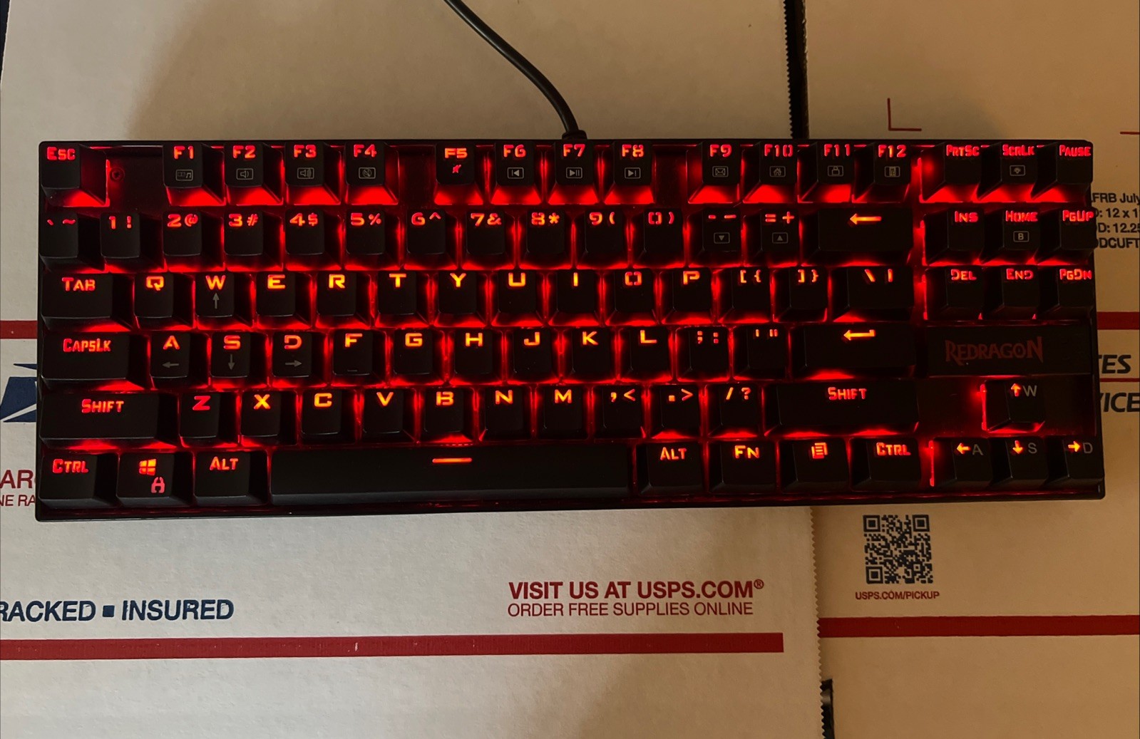 Redragon K552 KUMARA LED Backlit Mechanical Gaming Keyboard Wired -SAME DAY SHIP