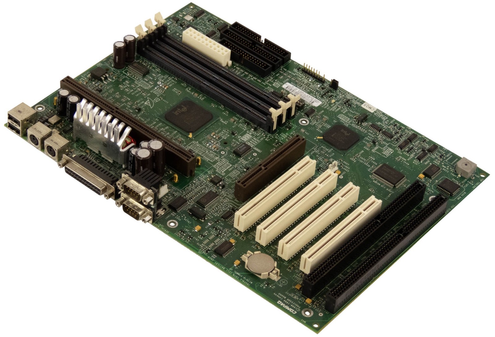 Motherboard COMPAQ 118053-001 010582-101 SLOT 1 SDRAM ISA AGP PCI ATX