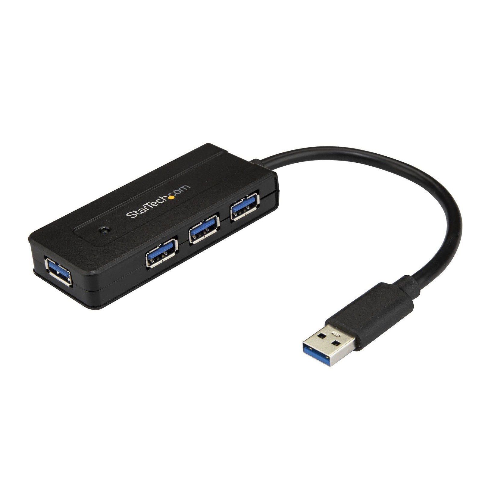 StarTech ST4300MINI 4 Port USB 3.0 Hub Black Mini