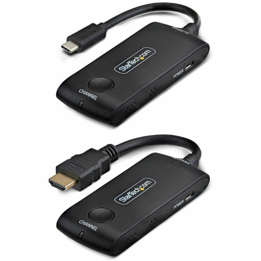 StarTech Wireless USB-C to HDMI Extender for Meeting Rooms 4K 60Hz 65ft Range