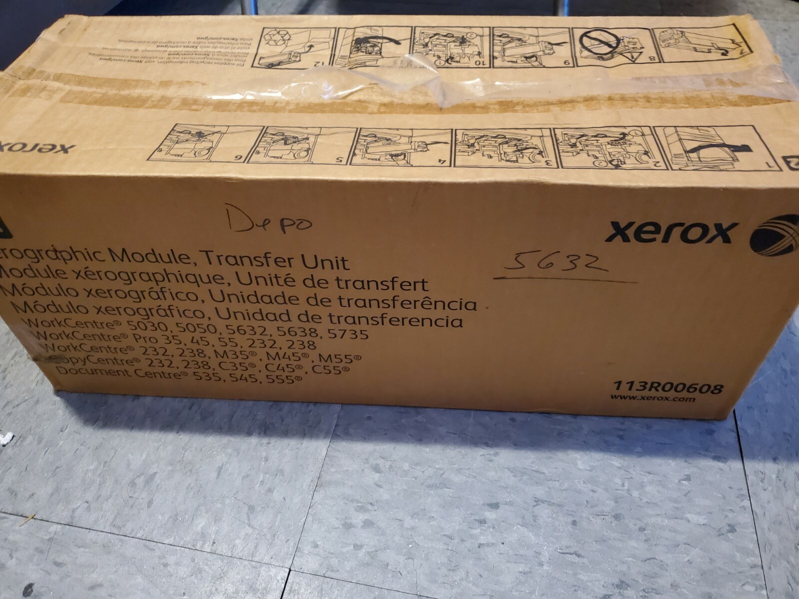 Xerox 113R0608 XEROGRAPHIC MODULE Transfer Unit ( OPEN BOX)