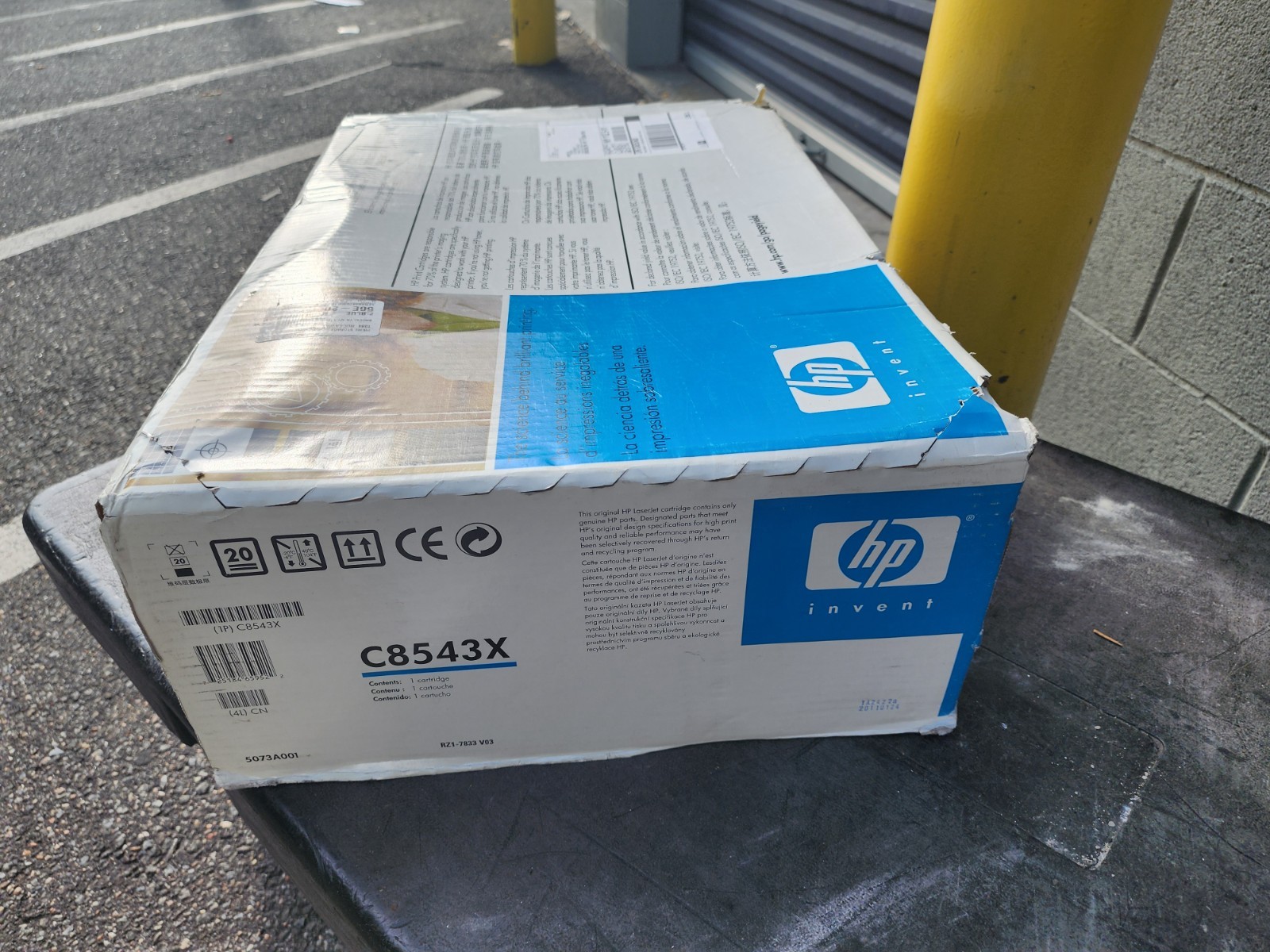 New  HP 43X Genuine C8543X  Black Toner LJ 9000,9040,9050/ SEE PICTURES