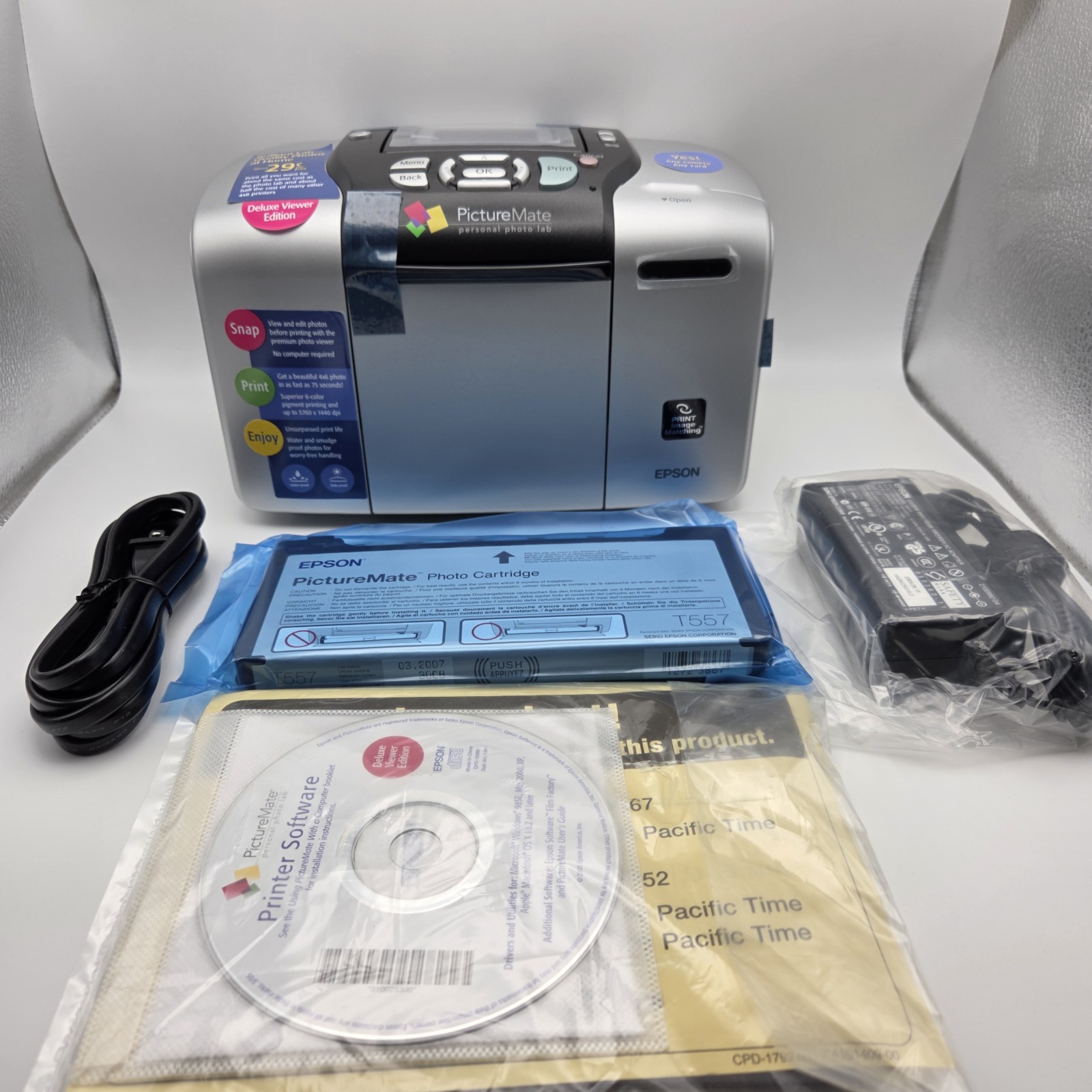 Epson Picture Mate Personal Photo Lab Open Box