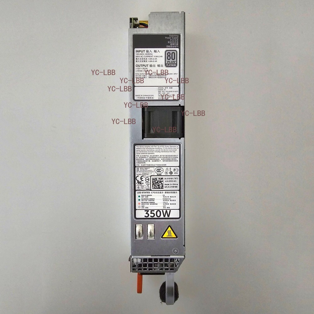 D350E-S1 L350E-S1 0P7GV4 0Y8Y65 Power Supply for Dell R320 R420