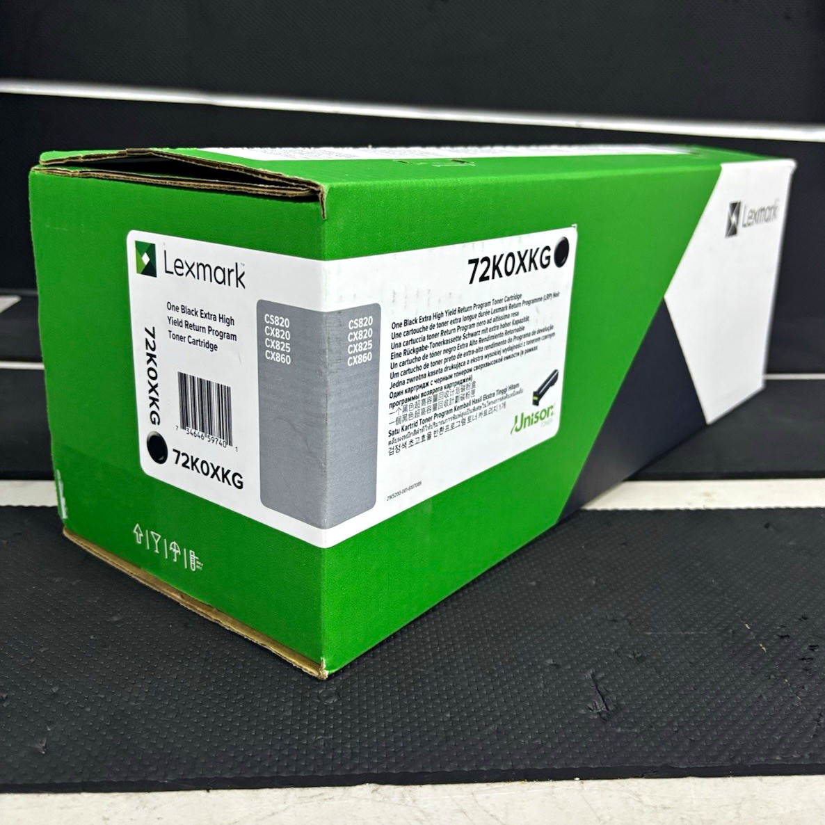 Lexmark 72K0XKG Genuine OEM Black Extra High Yield Toner 33K Pages NEW SEALED