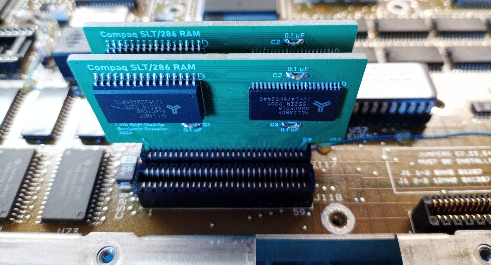 COMPAQ SLT 286 1MB RAM module New 2024 design SLT/286