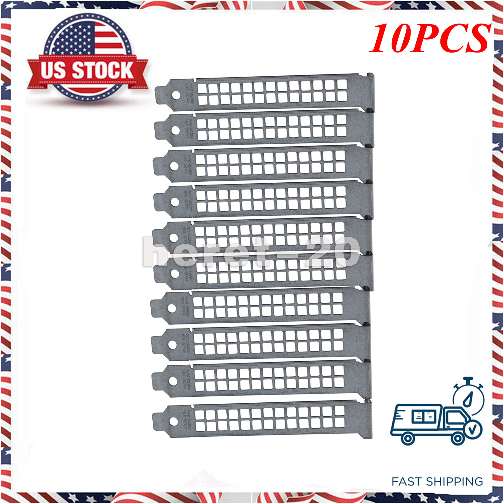 10PCS Full Height Slot Cover N680D for Dell PowerEdge T330 T430 T630 Server