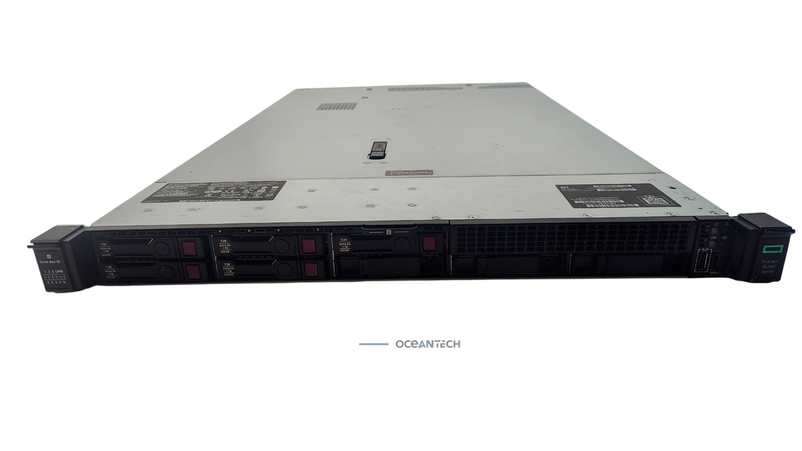 HP ProLiant DL360 Gen10 8x 2.5" 1x Xeon 4112 2.6 GHz 1x 500W PSU, No RAM, No HDs
