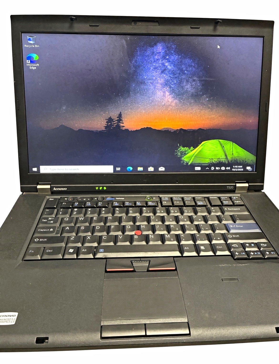 #3/6:Lenovo ThinkPad T520 15.6in Win 10 Pro i5-2520M 2.50GHz 8GB 500GB