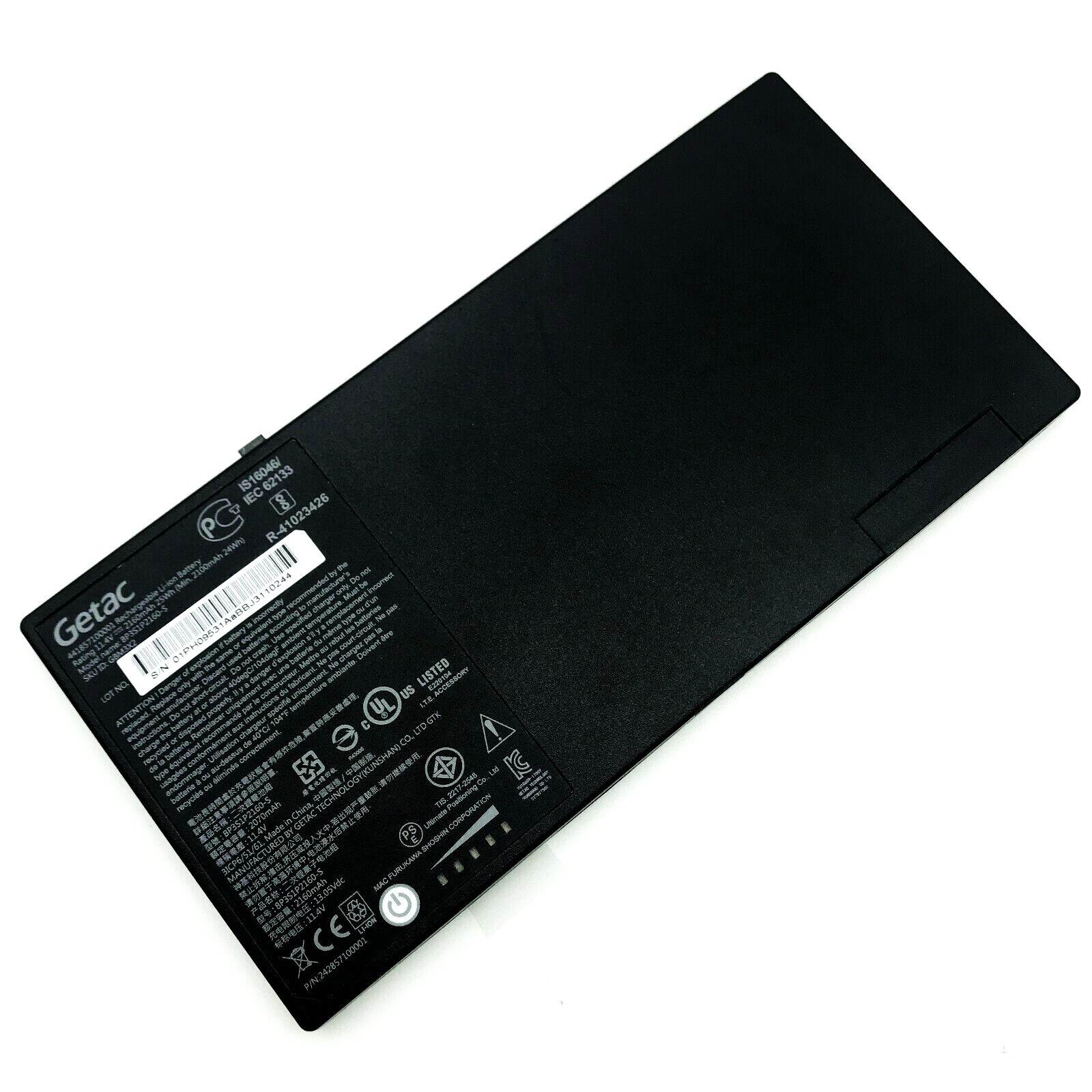 Genuine BP3S1P2160-S BP3S1P2160 Battery For Getac F110 GGA Tablet 441857100001