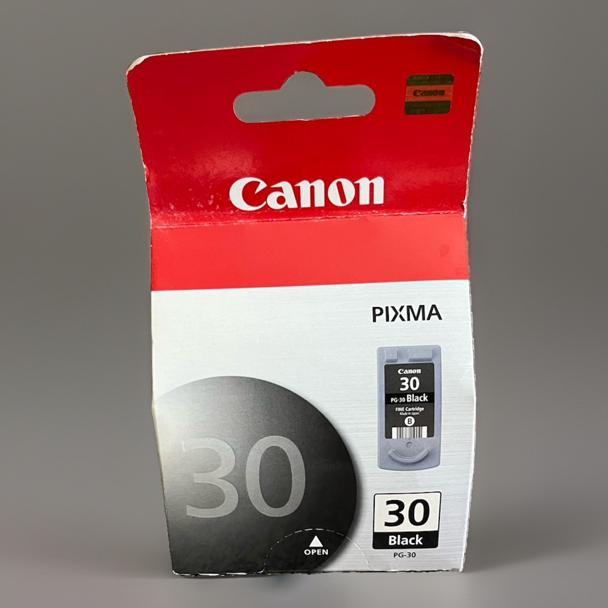 New Genuine Canon PG-30 Black Ink Cartridge PIXMA iP1800 iP2600 MX300 OEM Sealed
