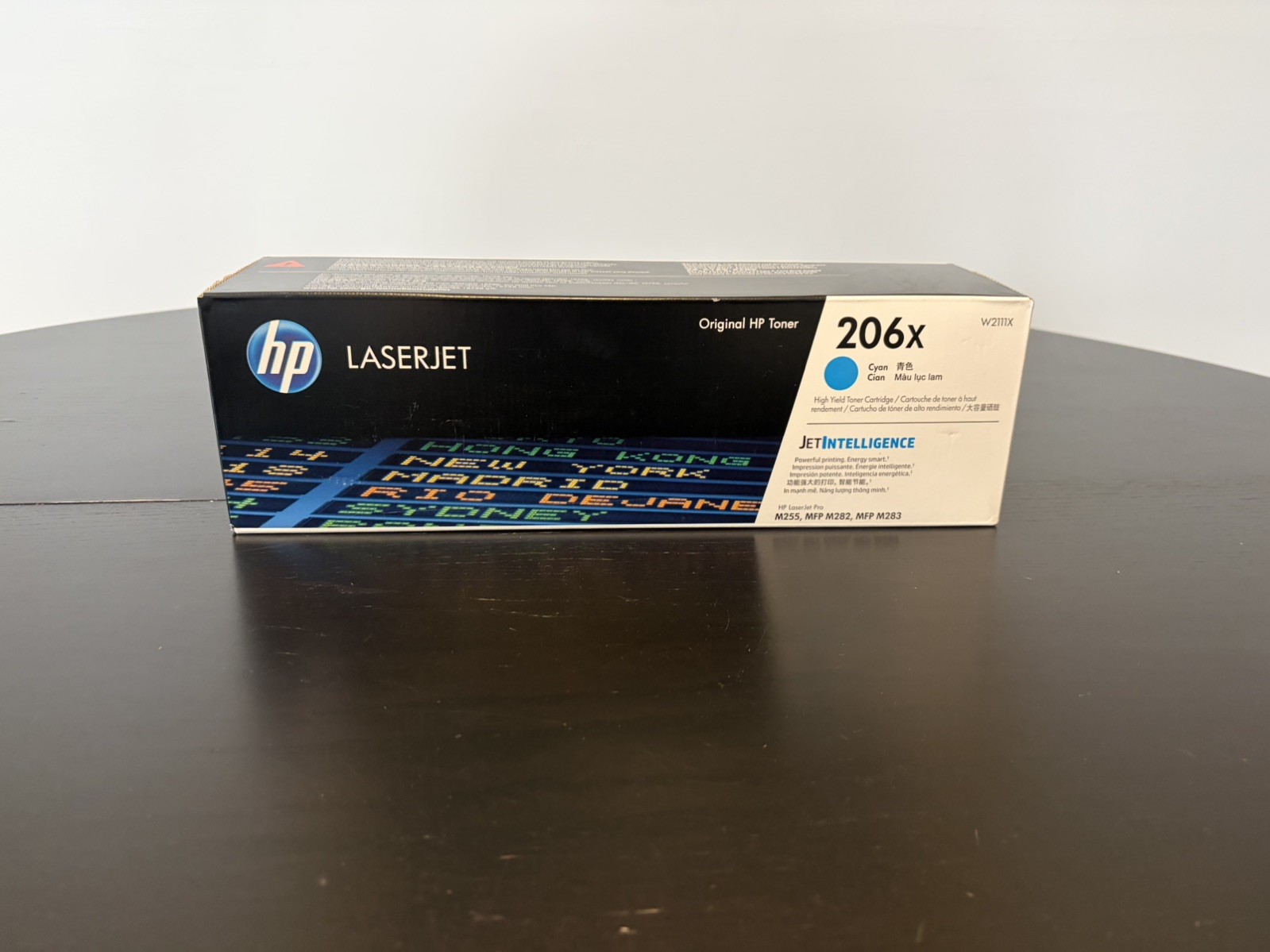 HP 206X HIGH YIELD TONER CARTRIDGE CYAN W2111X - New in Box
