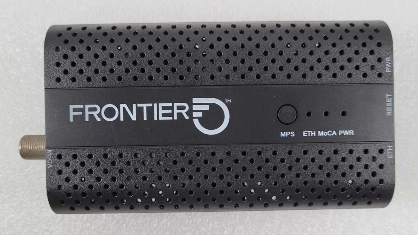 LOT 50 Frontier FCA252 2.5GigE MoCA 2.5 Network Adapter – No Power Supply