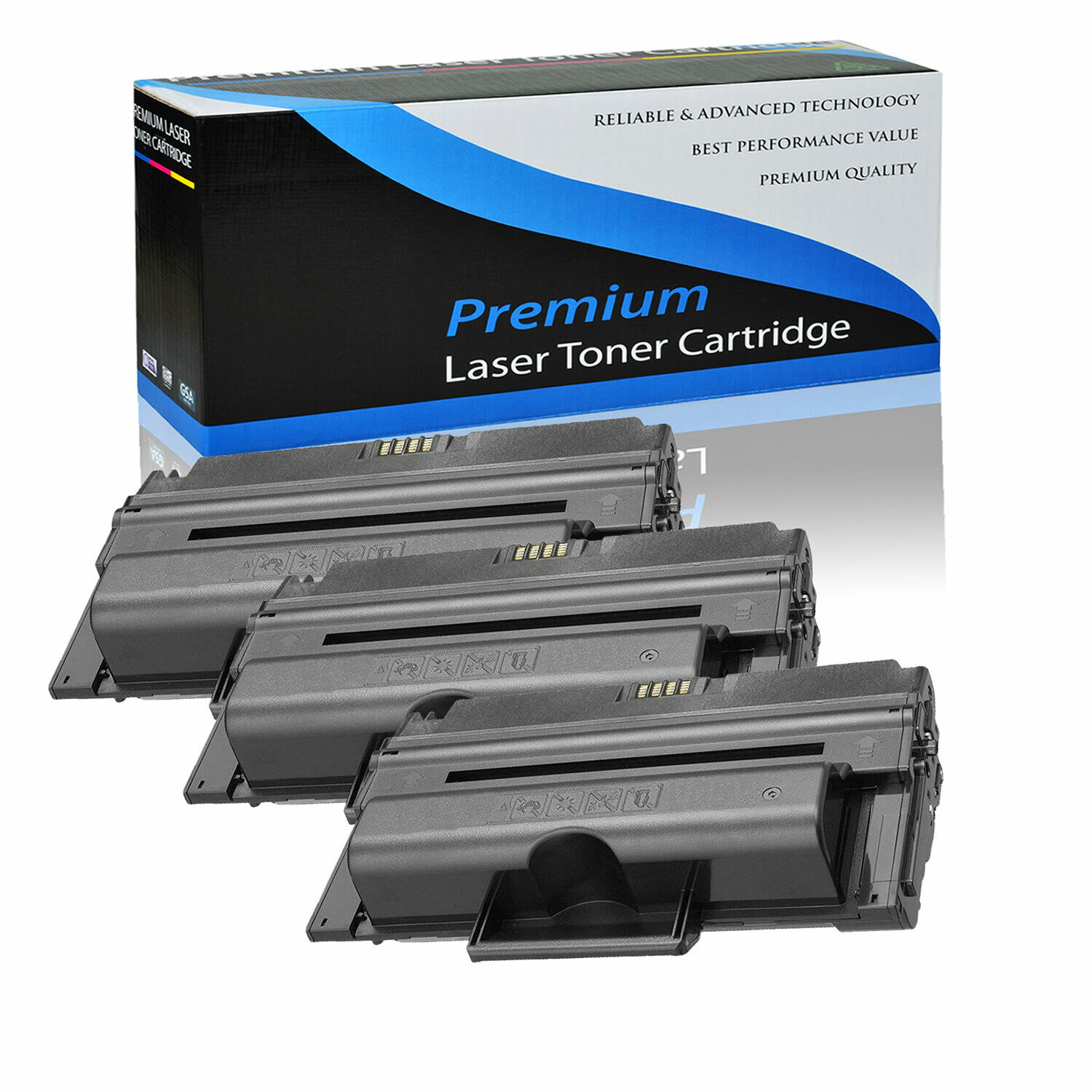 3x ML2850 Laser Toner Cartridge for Samsung ML-2850 ML-2850DR ML-2851ND Printer