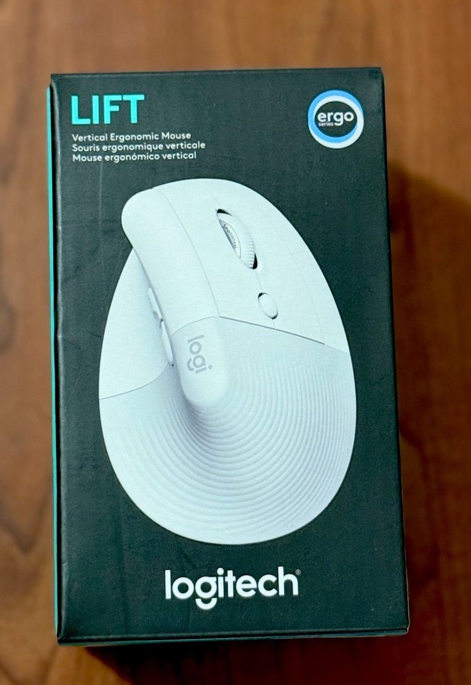 Logitech Lift Wireless Vertical Ergonomic Mouse White– Brand New Sealed Box