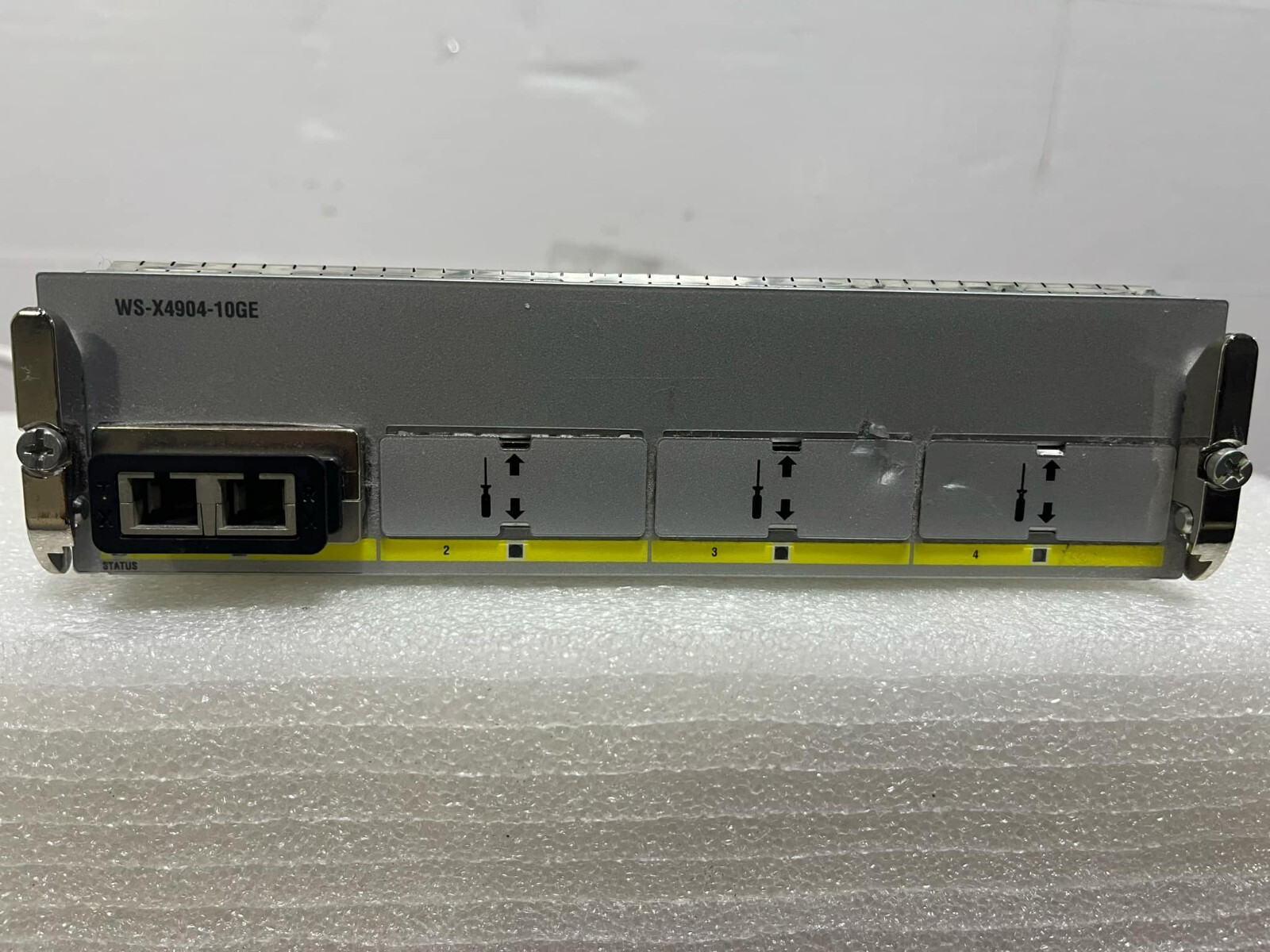 Cisco WS-X4904-10GE 4-Port 10 Gigabit Half-Card Ethernet Module f 4900M chassis