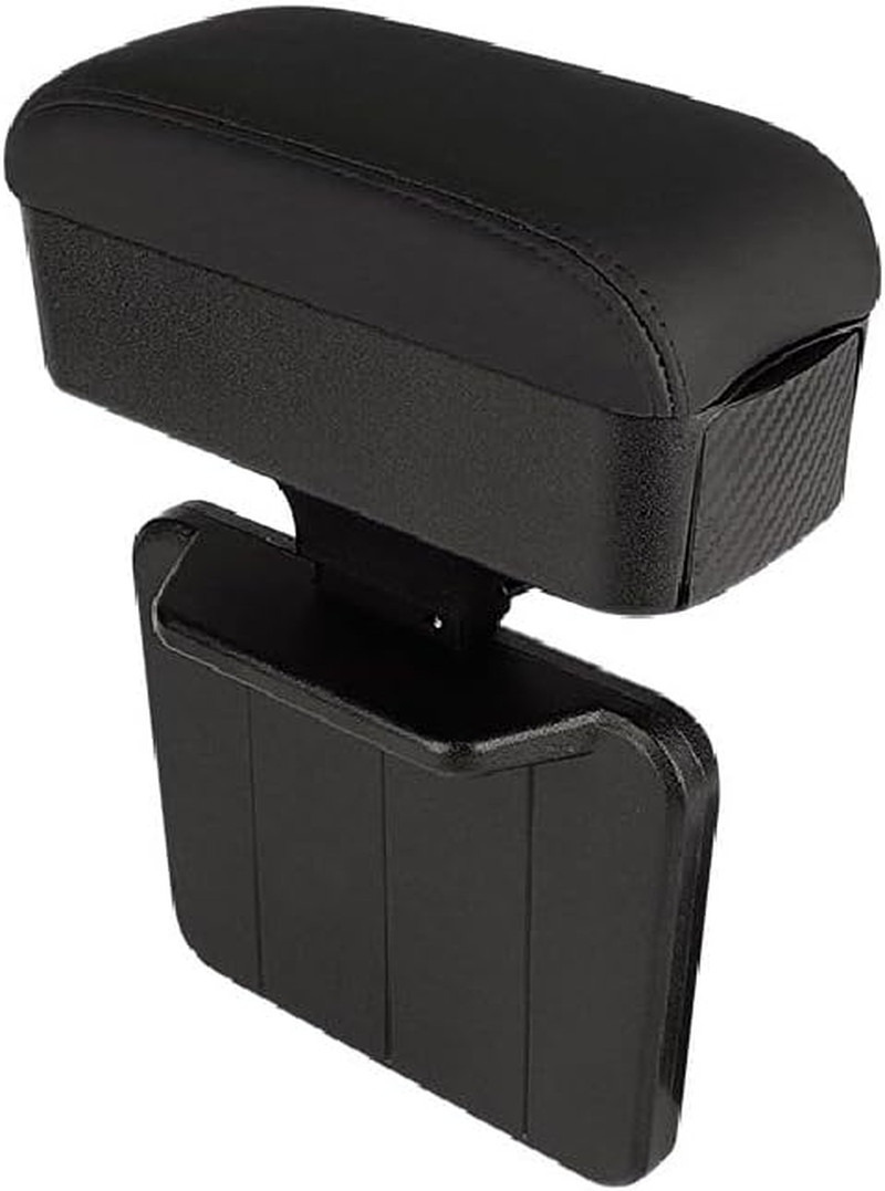 Car Armrest Box with Cup Holder Car Central Liftable Armres Storage Organizer Bo