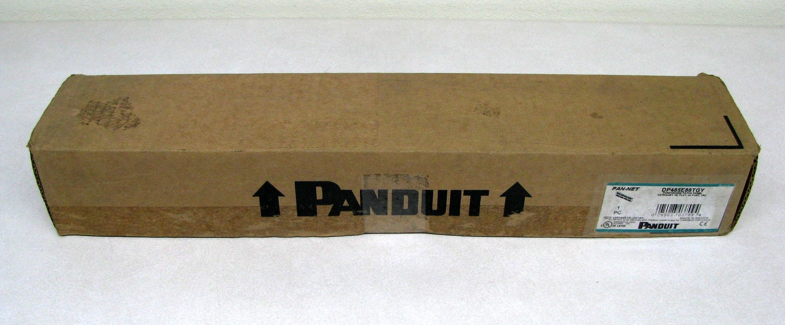 Panduit DP485E88TGY 48-Port CAT5e Patch Panel, New Distressed Box ~STSI