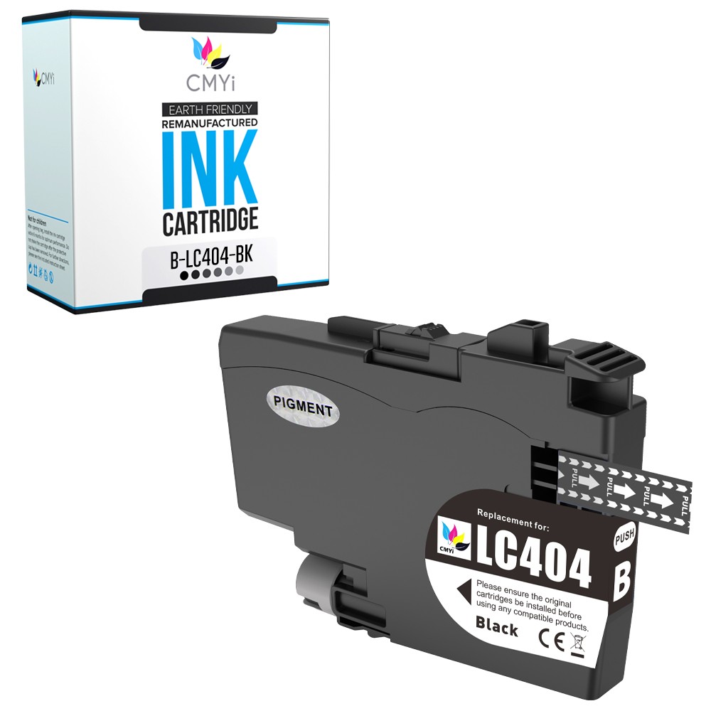 1PK Compatible CMYi LC404 Black Ink Cartridge fits Brother DCP J1200W MFC J1205W