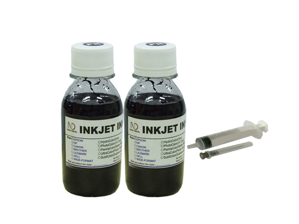 2x4oz black refill ink for Canon PG-210 PIXMA MX420 iP2700 iP2702