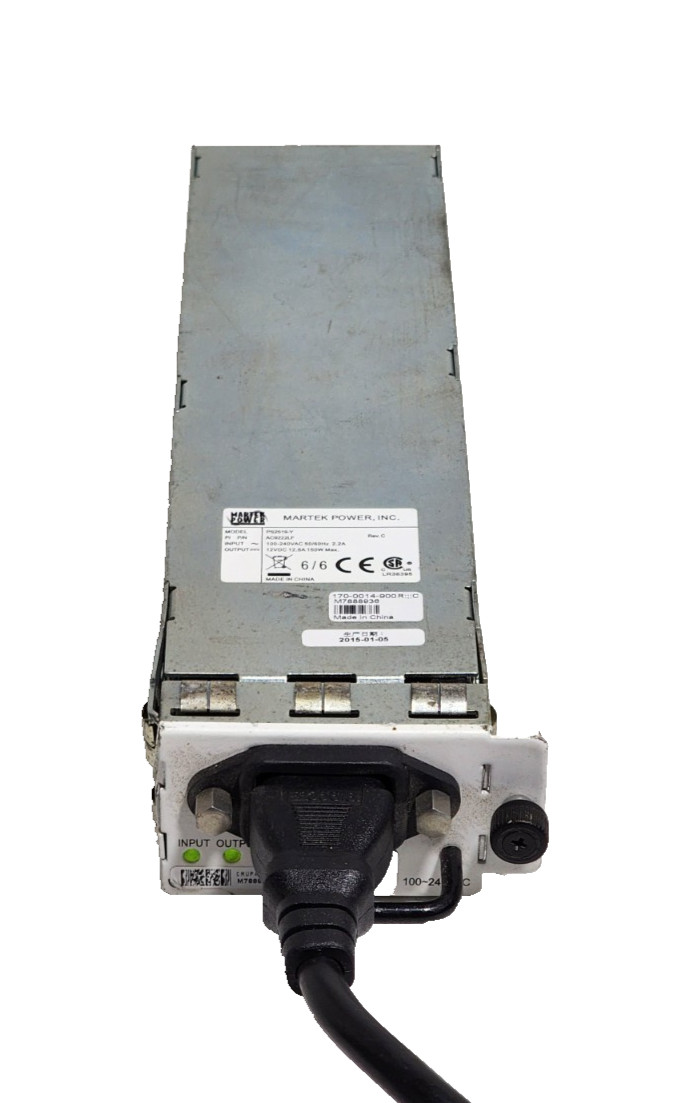Martek PS2519-Y 150W 12V DC Power Supply Module AC9222LF USED.