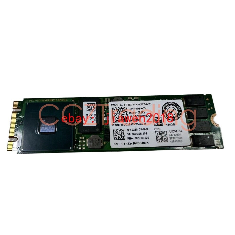 Dell 7FXC3 480GB M.2 2280 SATA SSD Intel SSDSCKKB480G8R 07FXC3 BOSS Card