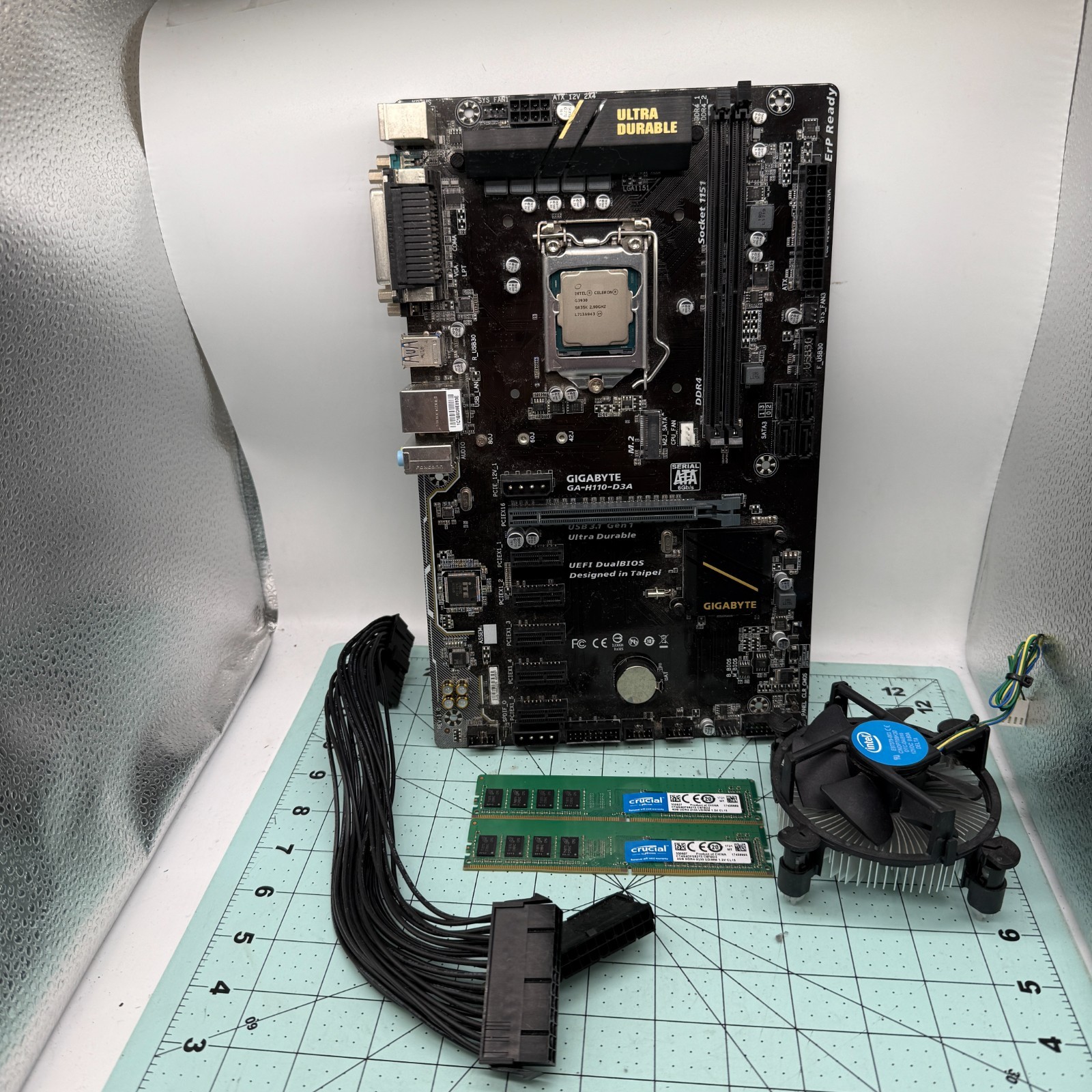 GIGABYTE GA-H110-D3A (LGA1151/Intel H110 / Intel G39 CPU / 8G DDR4