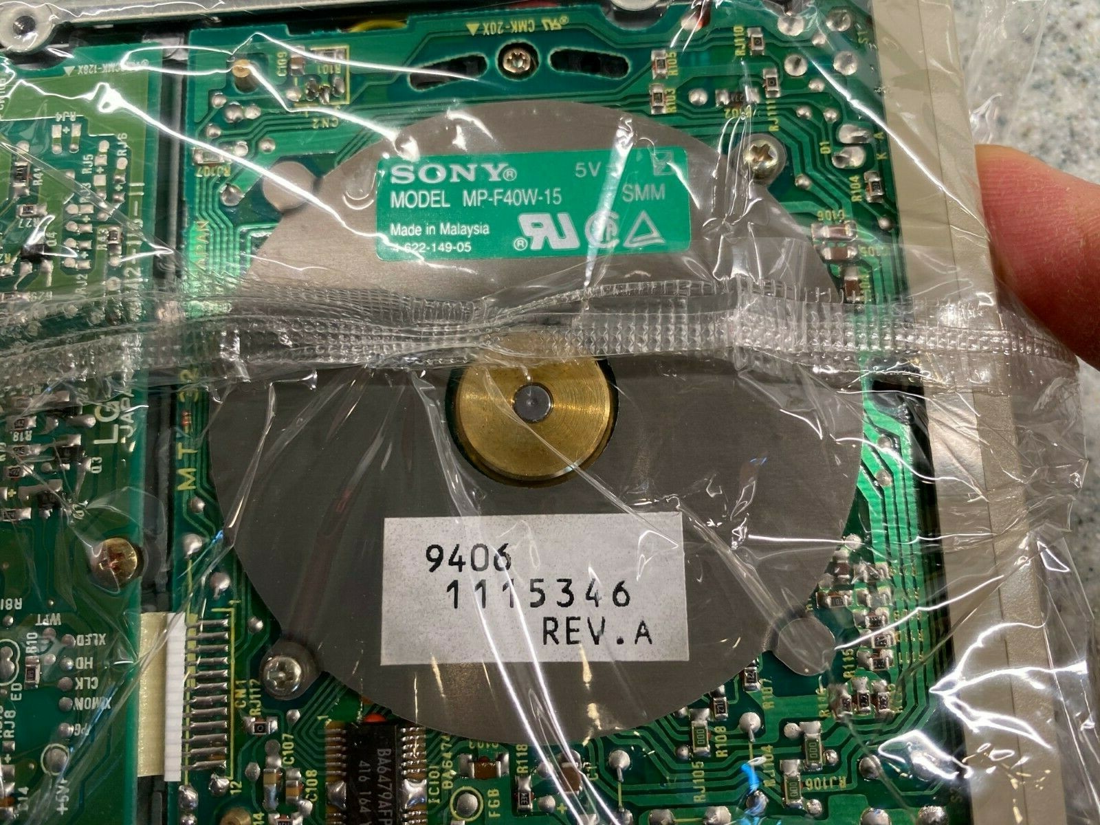 SONY MP-F40W-15 FLOPPY DISK DRIVE