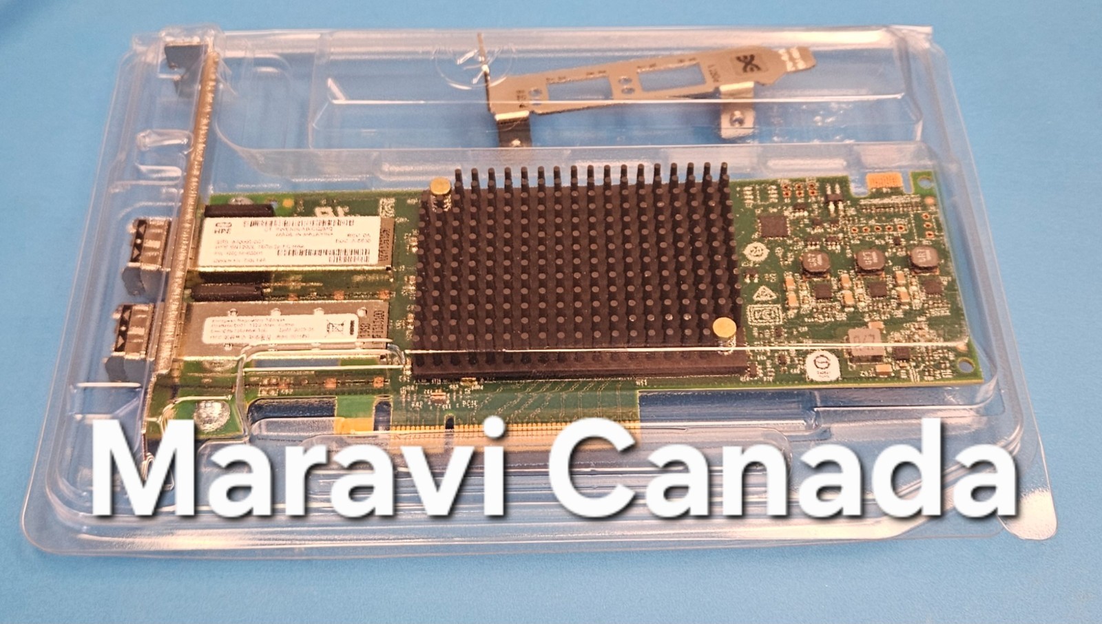 HPE StoreFabric Dual Port 16GB FC HBA SN1200E Q0L14A 870002-001 + 2x SFP's