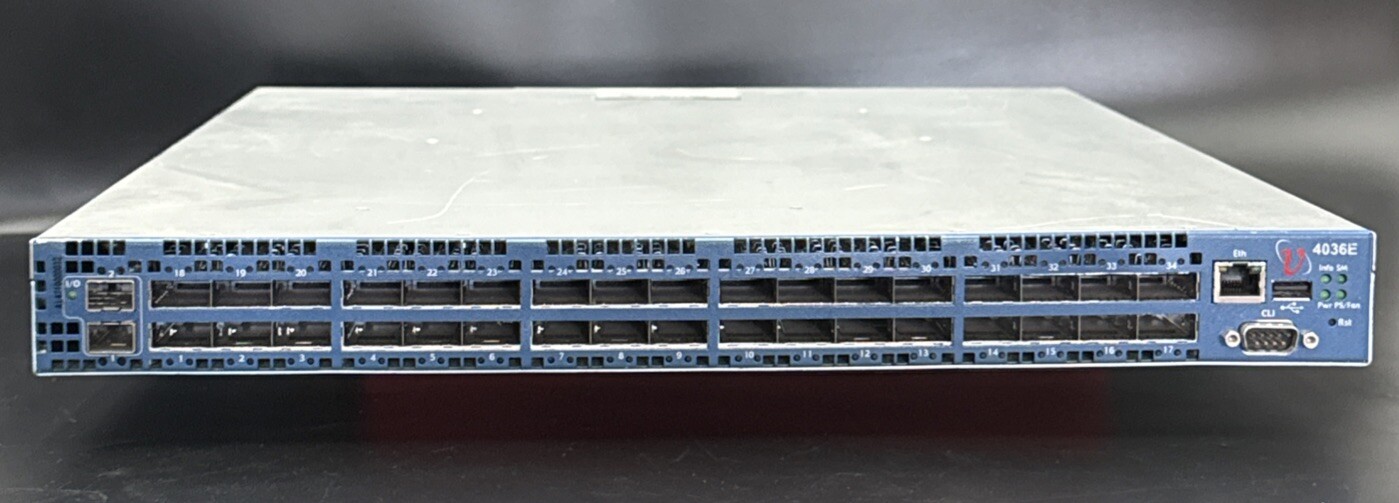 Voltaire 4036E-LM 36-Port QSFP 40Gbps INFINIBAND QDR Switch