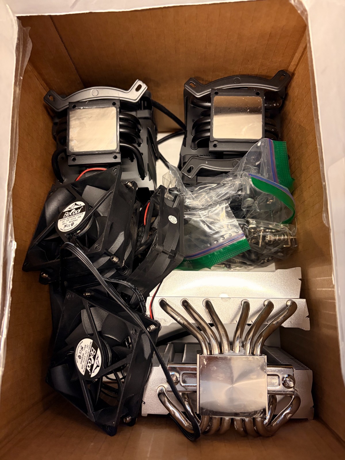 Lot of Miscellaneous Computer Fans and Coolers