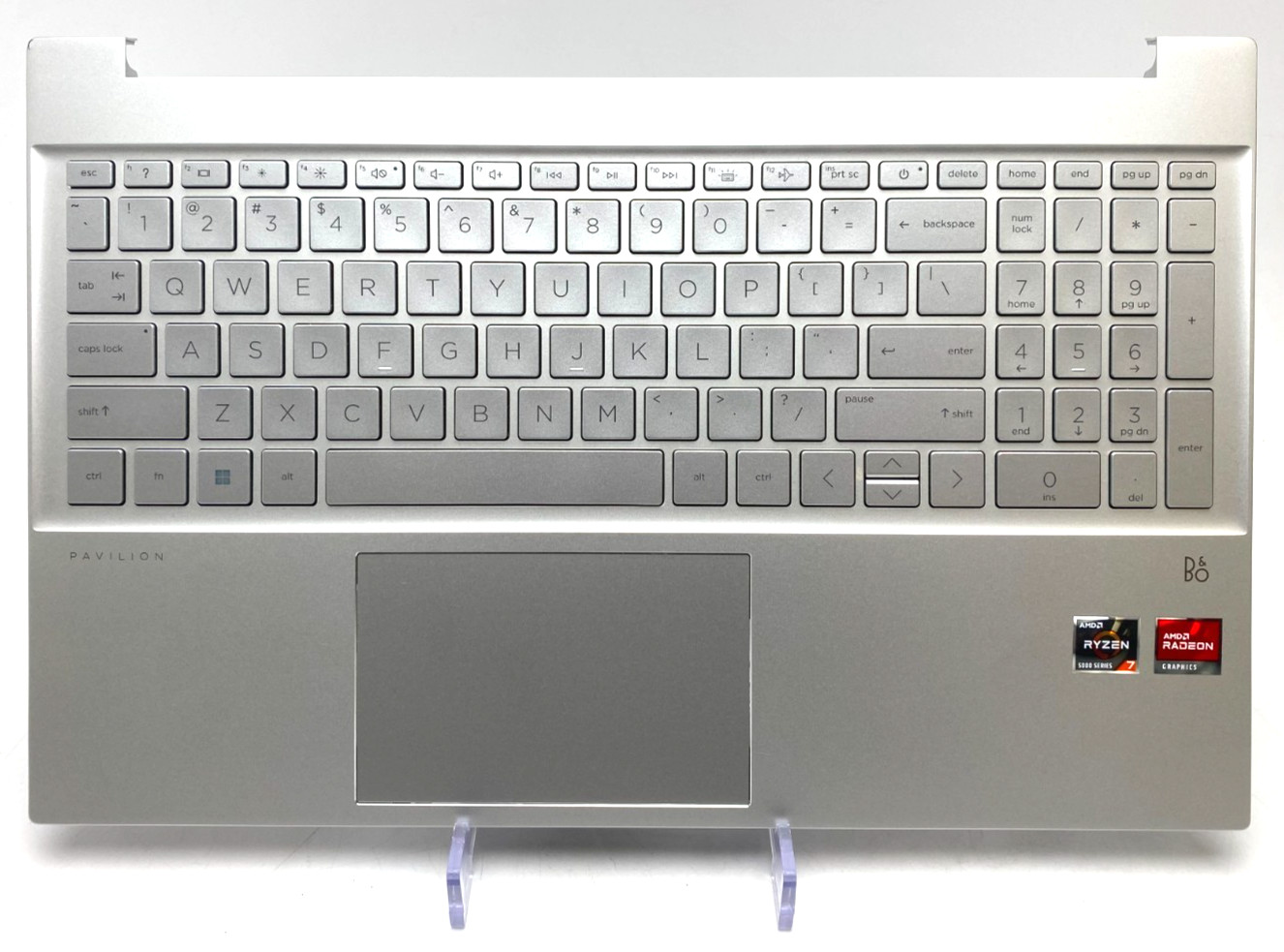 OEM HP PAVILION 15-EH2097NR 15.6" PALMREST/KEYBOARD/TRACKPAD + USB BOARD/DC JACK