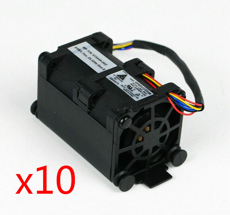 10pcs CPU Cooling Fan for HP DL320E G8 675449-001 675449-002 GFM0412SS Server