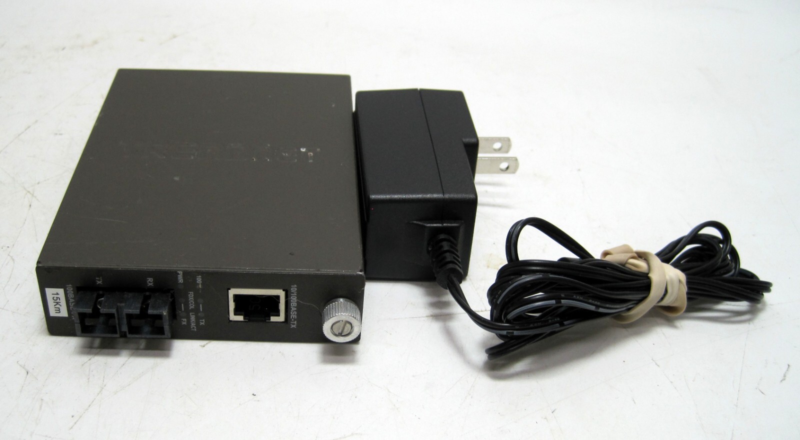 TRENDnet TFC-110S15,100Base-TX to 100Base-FX Single Mode Fiber Converter