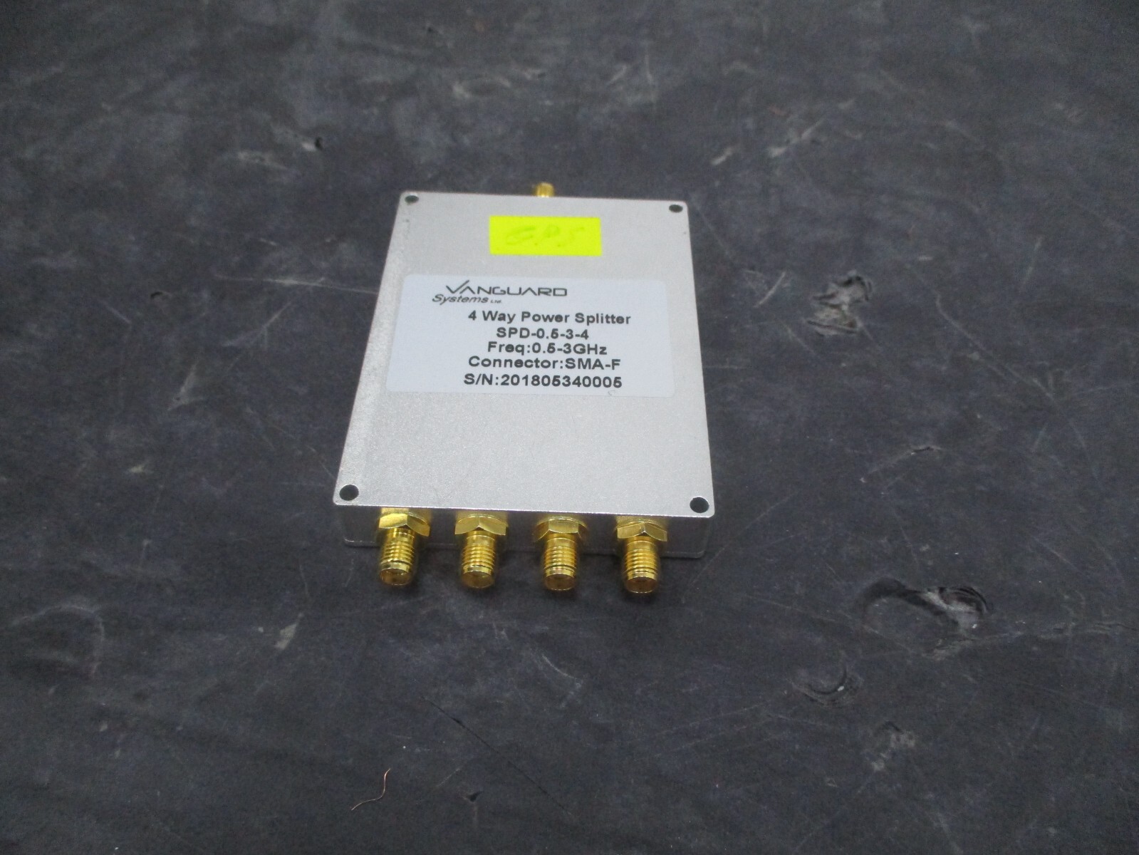 Vanguard ‏SPD-0.5-3-4 0.5-6GHz 4-way Power Splitter